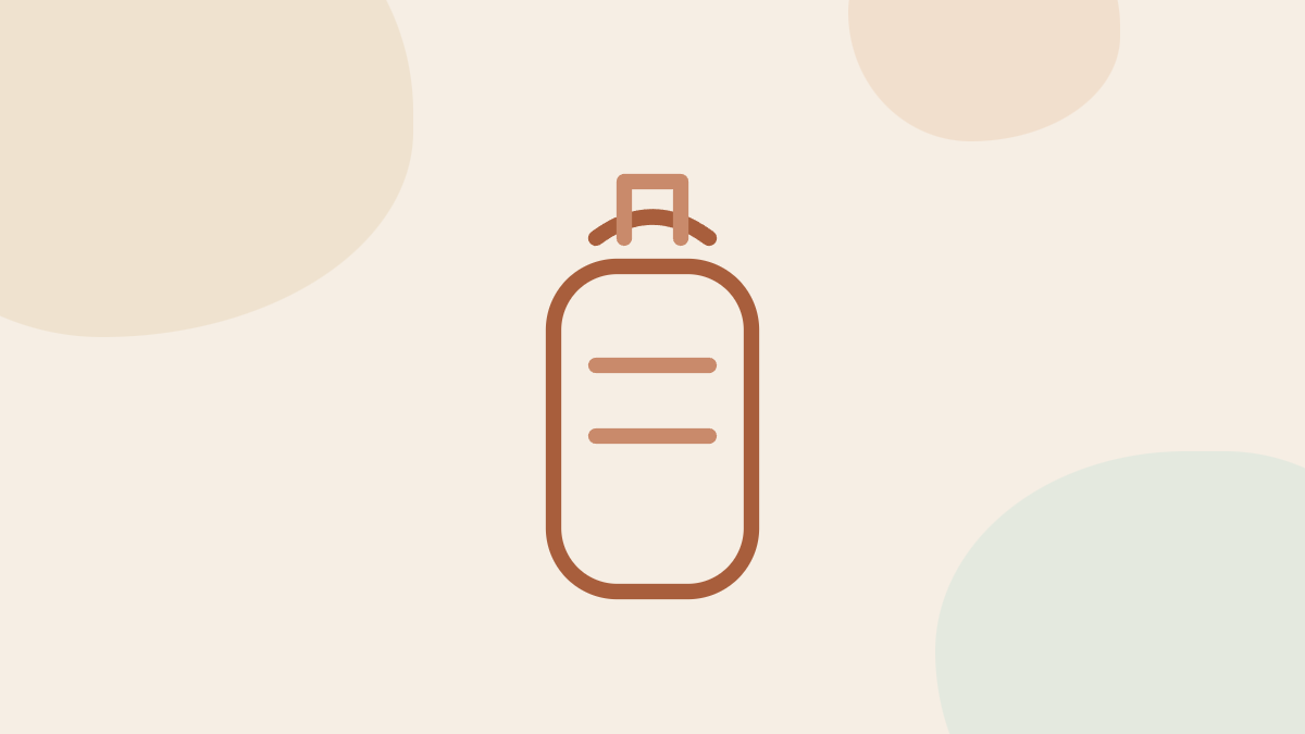 Illustratie: babyflesje